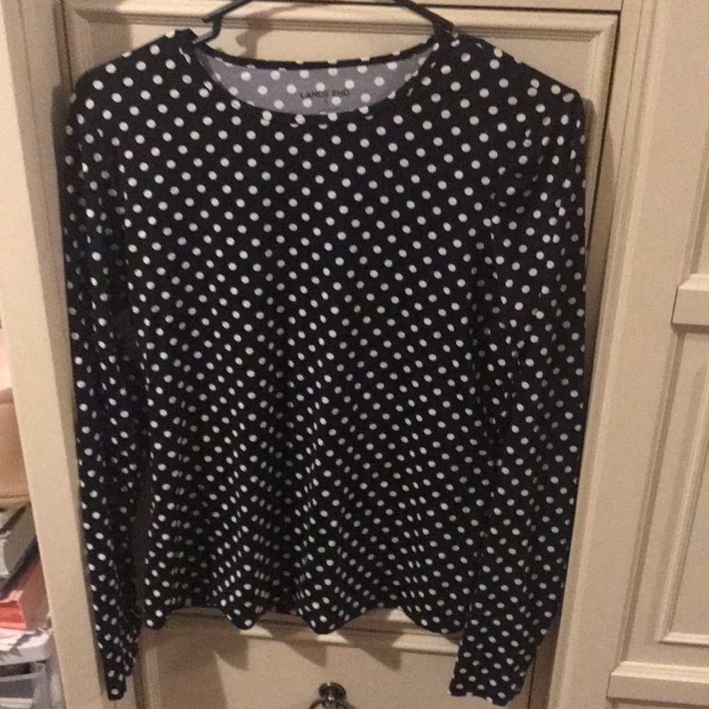 lands end swim top